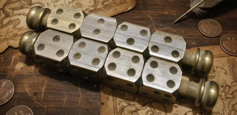 Geomantic Dice (Qur‘a-e-Raml)